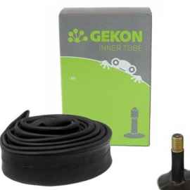 Велокамера GEKON 18x1.75 бутиловая резина, авто-ниппель